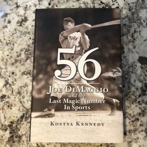 56 joe DiMaggio and the last magic number book